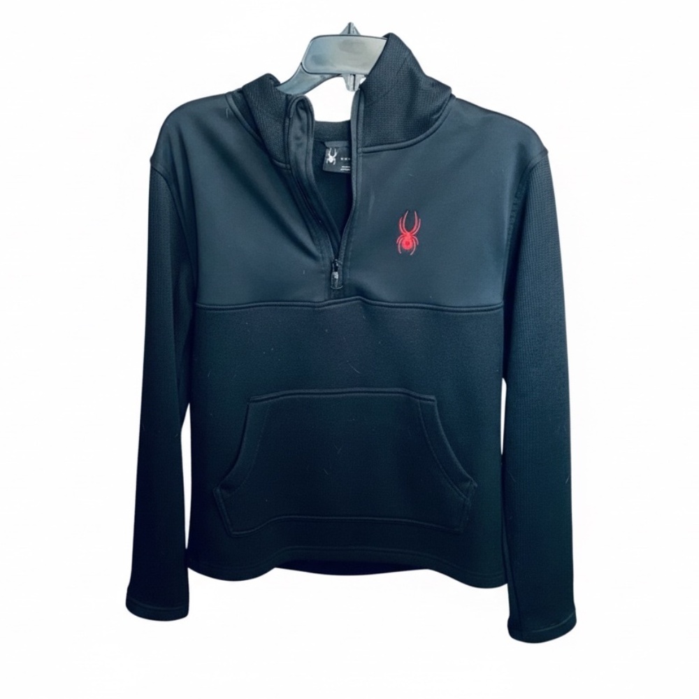 BOGO SPYDER Mens Racer 1/4 Zip Hoodie size small